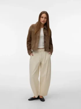 Veste en daim Vmroycestine