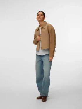 Veste en daim Vmroycestine