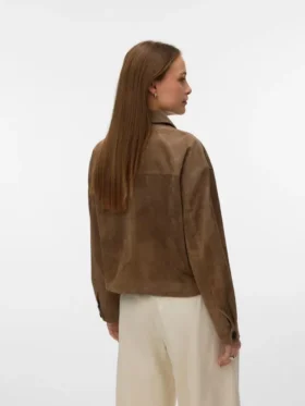 Veste en daim Vmroycestine