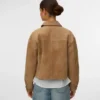 Veste en daim Vmroycestine