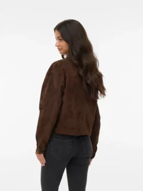 Veste en daim Vmroycestine