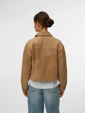 Veste en daim Vmroycestine