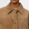 Veste en daim Vmroycestine