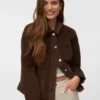 Veste en velours côtelé Vmjamie