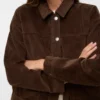 Veste en velours côtelé Vmjamie