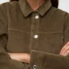 Veste en velours côtelé Vmjamie