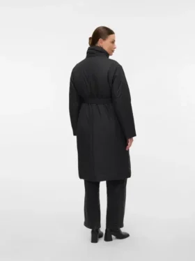 Veste matelassée à col montant