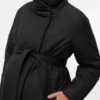 Veste matelassée à col montant