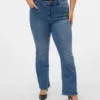 Vmcflash Mid Rise Flared Fit Jeans