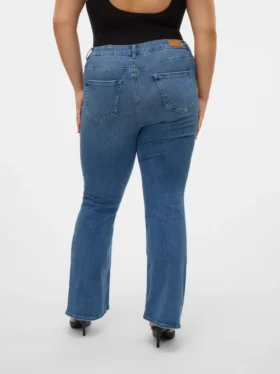 Vmcflash Mid Rise Flared Fit Jeans