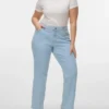 Vmcjakie Mid Rise Straight Fit Jeans