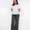 Vmcmira – Jeans court à taille mi-haute et coupe large