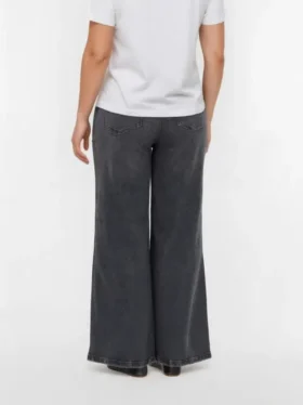 Vmcmira – Jeans court à taille mi-haute et coupe large