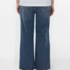 Vmcmira – Jeans court à taille mi-haute et coupe large