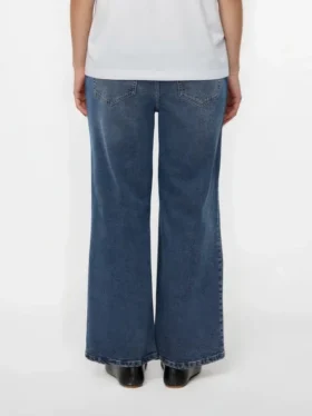 Vmcmira – Jeans court à taille mi-haute et coupe large