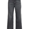 Vmcmira – Jeans court à taille mi-haute et coupe large