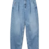 Vmetna High Rise Jeans with Barrel Fit Cut