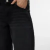 Vmhallie Taille basse, coupe large – Jeans court