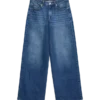 Vmsandie-Stretch Mid Rise Wide Leg Fit Jeans
