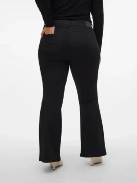 Vmscarlet Mid Rise Flared Fit Jeans